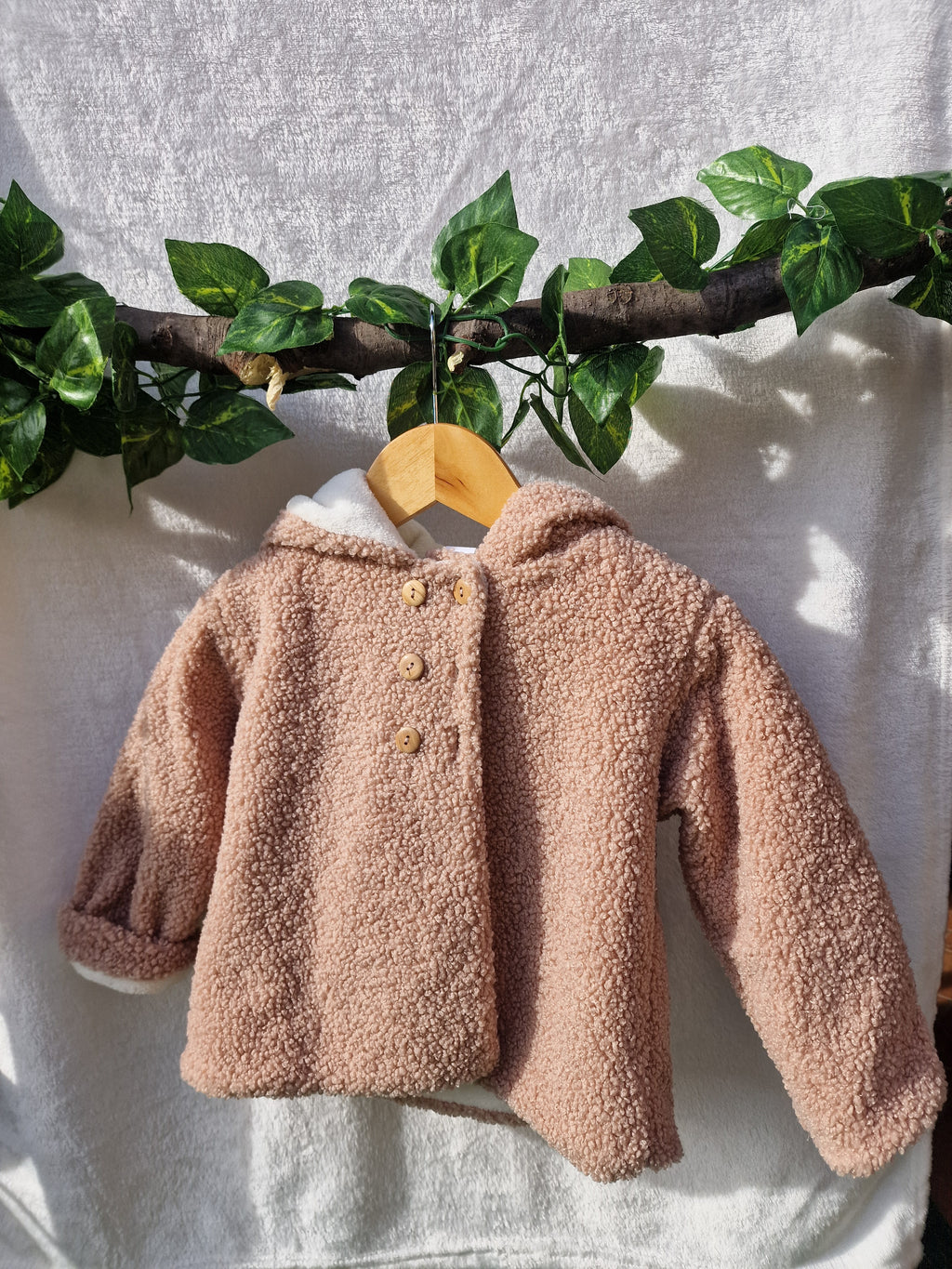 Casaco Ursinho  com carapuço