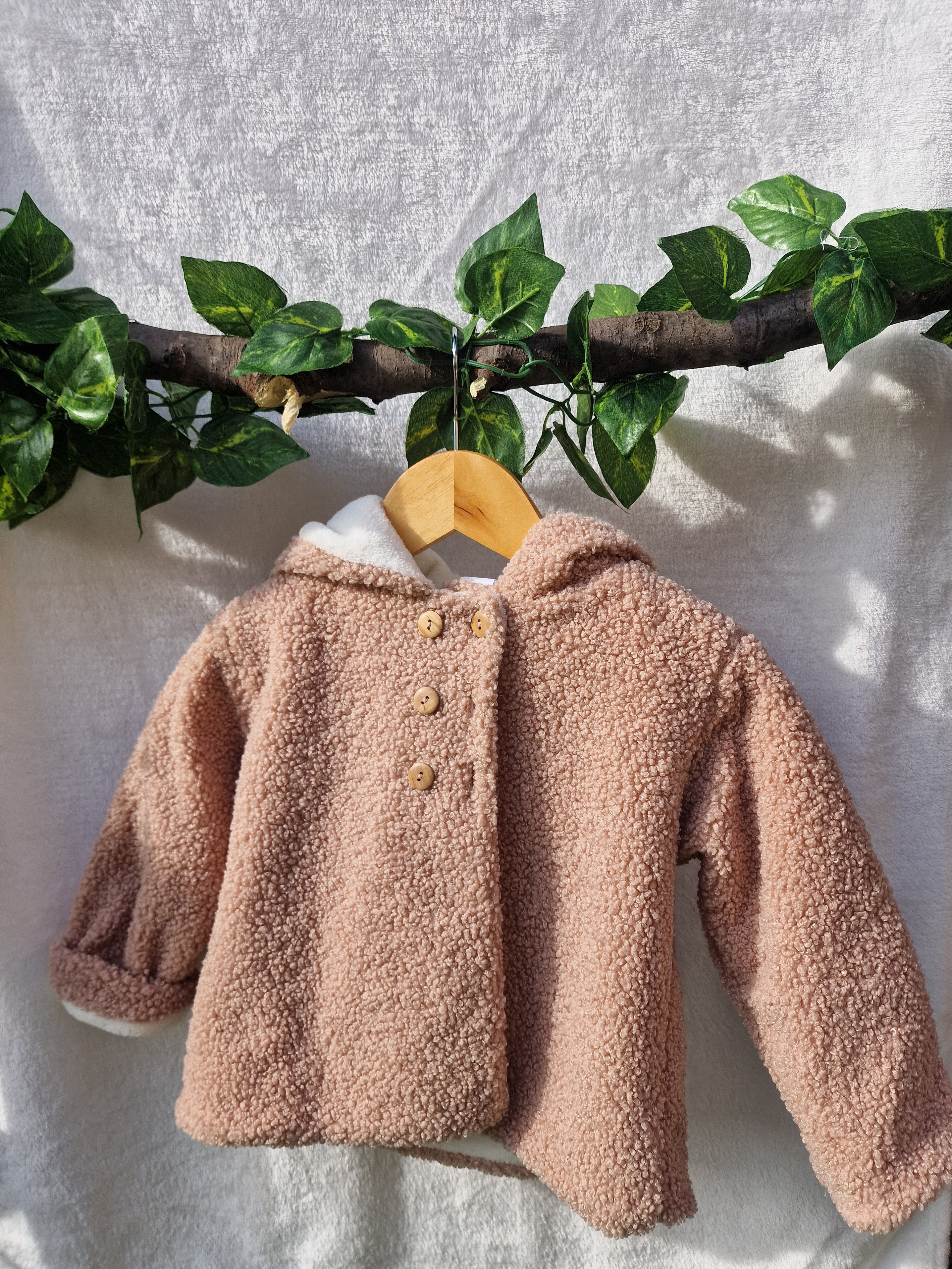 Casaco Ursinho  com carapuço