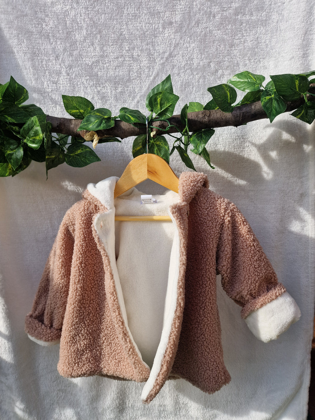 Casaco Ursinho  com carapuço