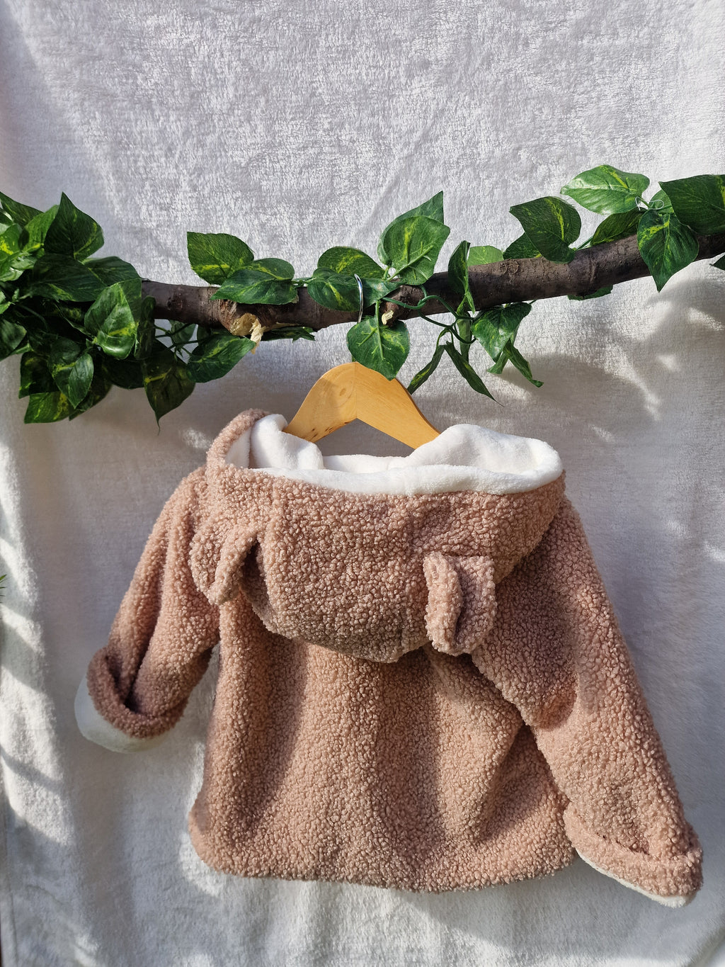 Casaco Ursinho  com carapuço