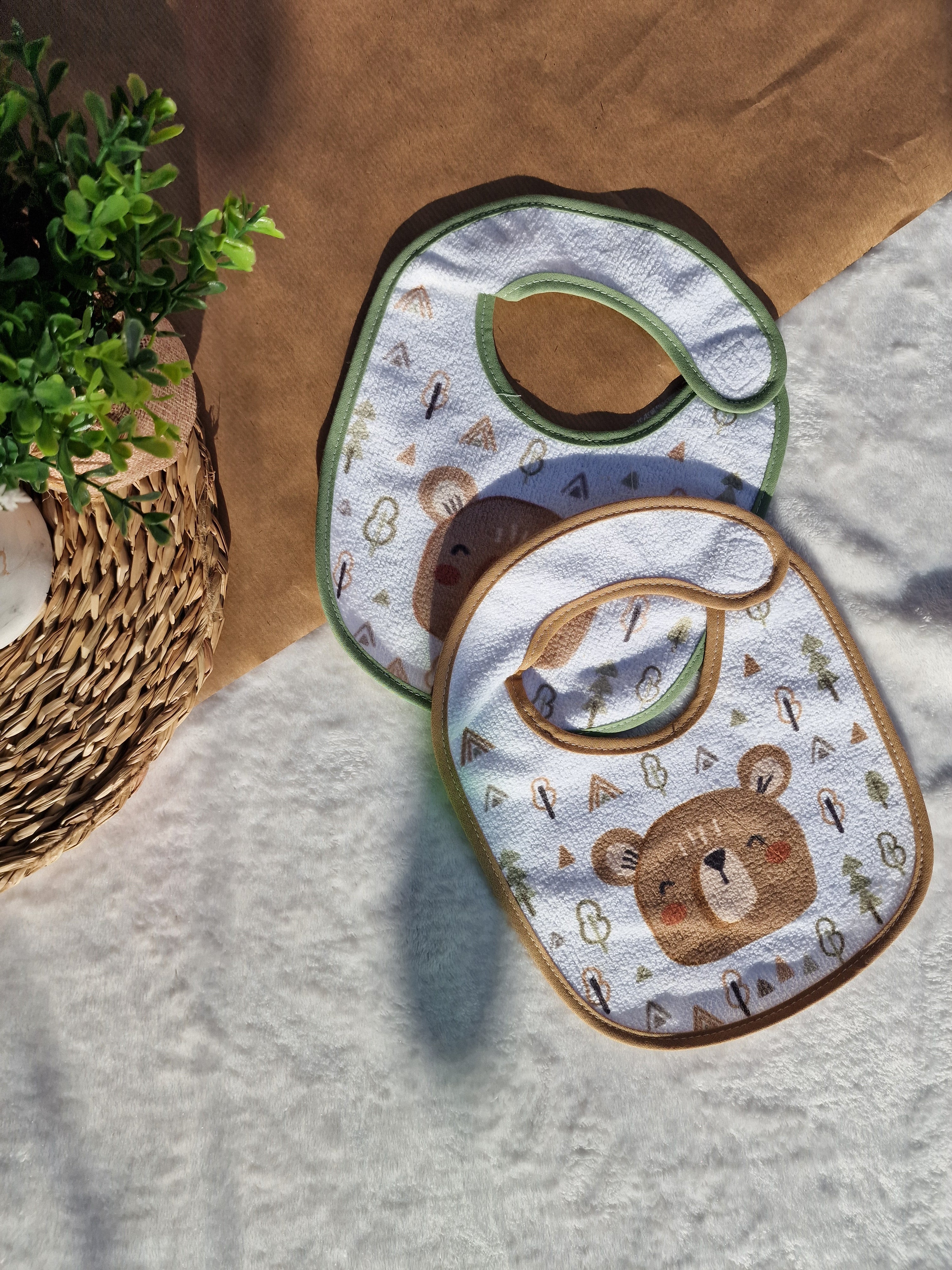 Babete Plastificada Ursinhos