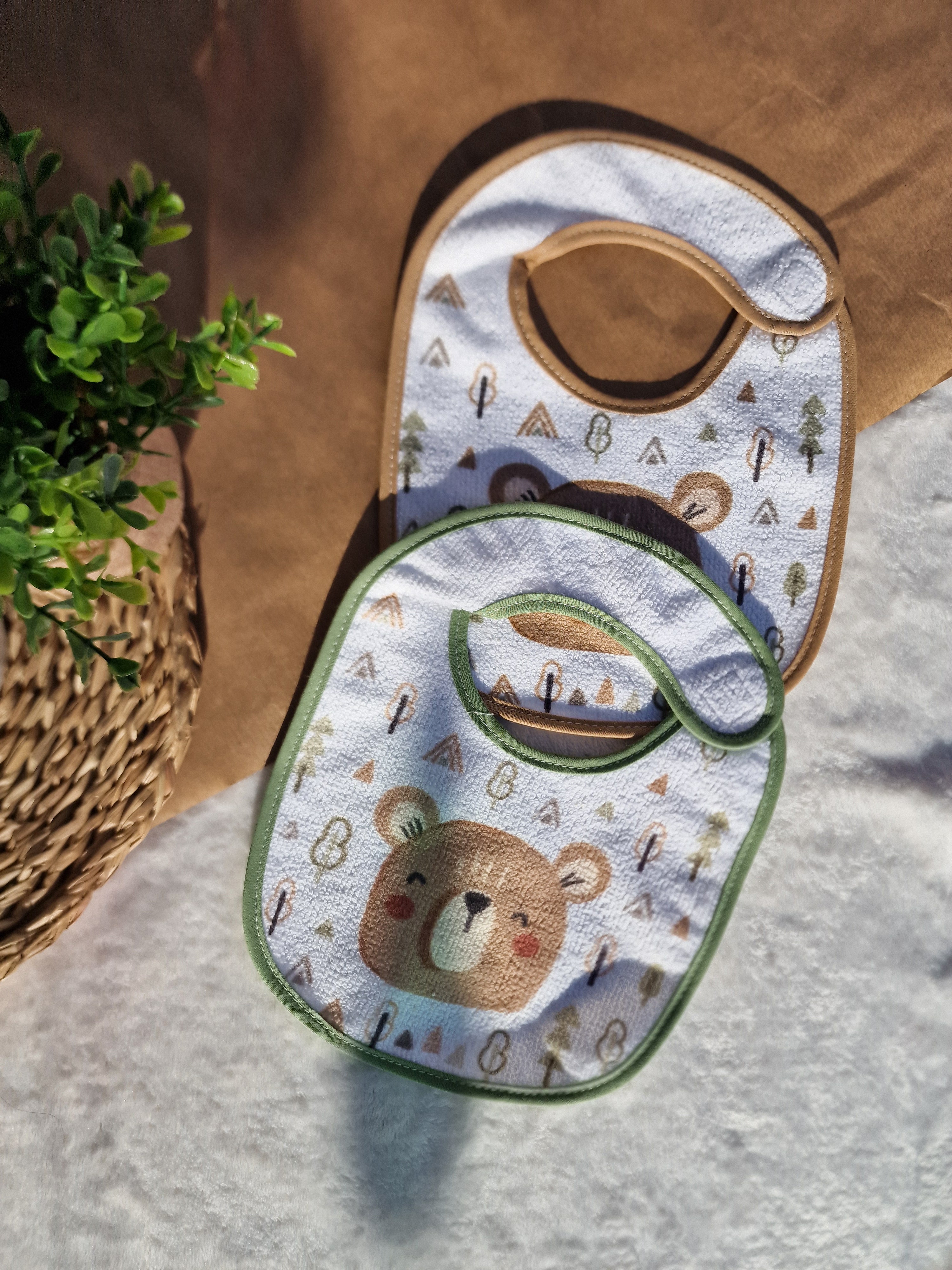 Babete Plastificada Ursinhos