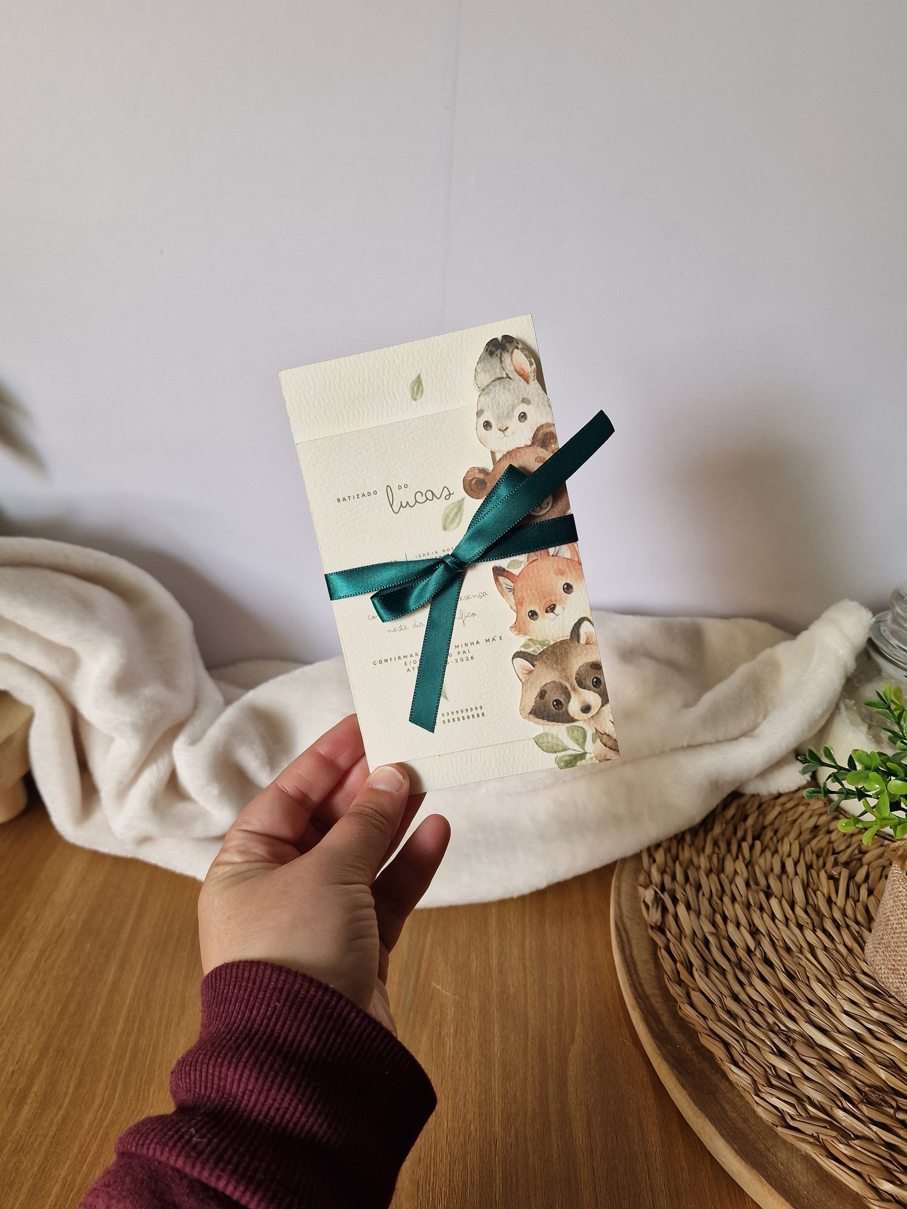 Convite Raposinha e amiguinhos