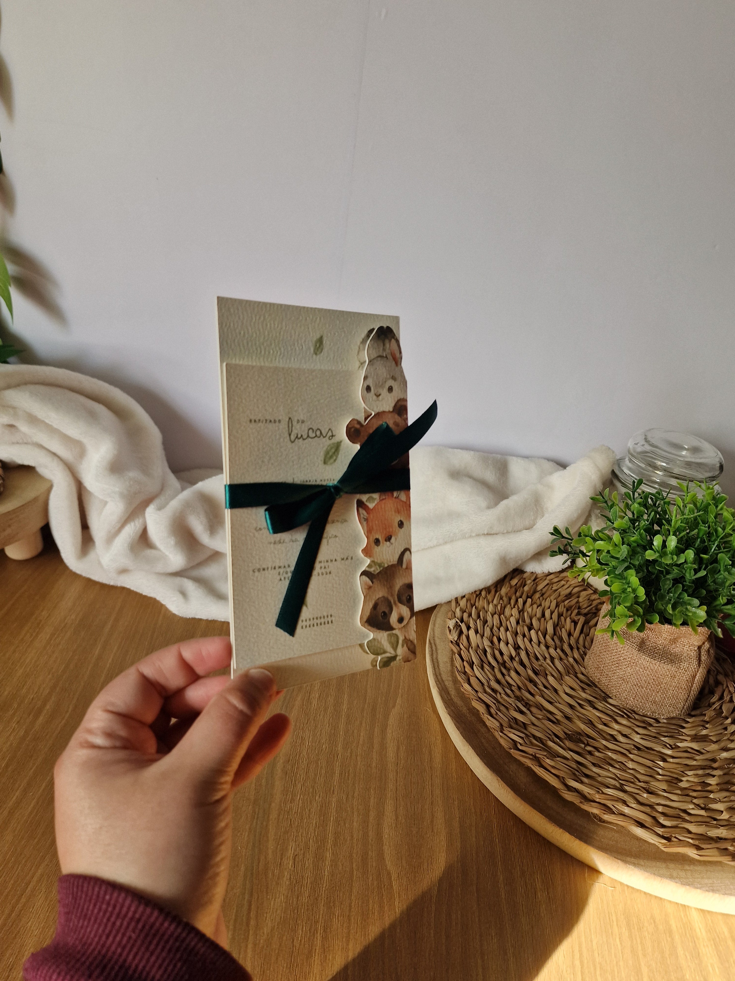 Convite Raposinha e amiguinhos