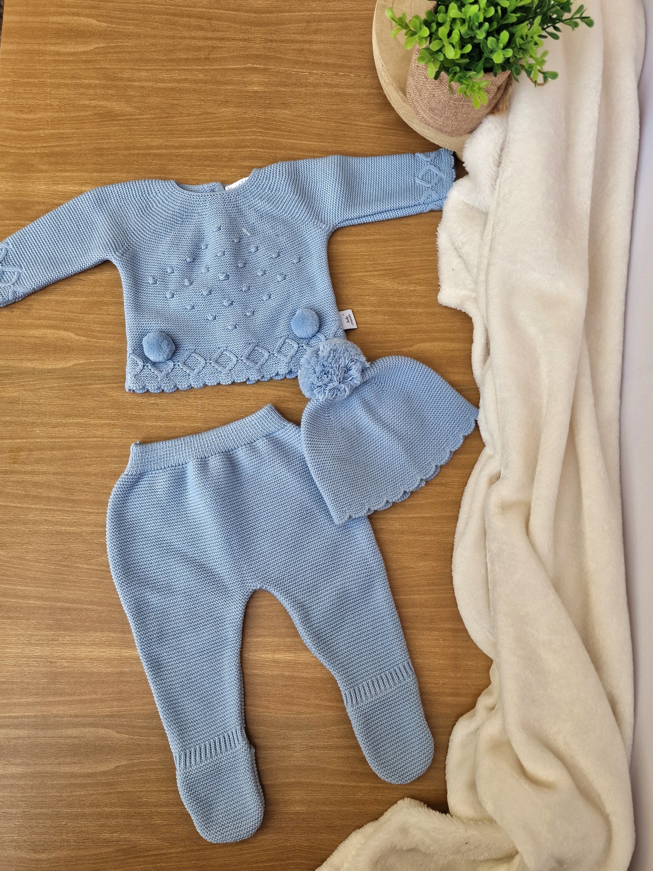 Conjunto Pompom 3 peças