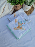 Fralda bordada Ursinho com balão