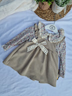 Vestido com Camisa florida