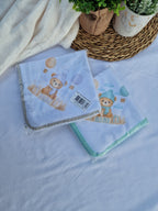 Fralda bordada Ursinho com balão